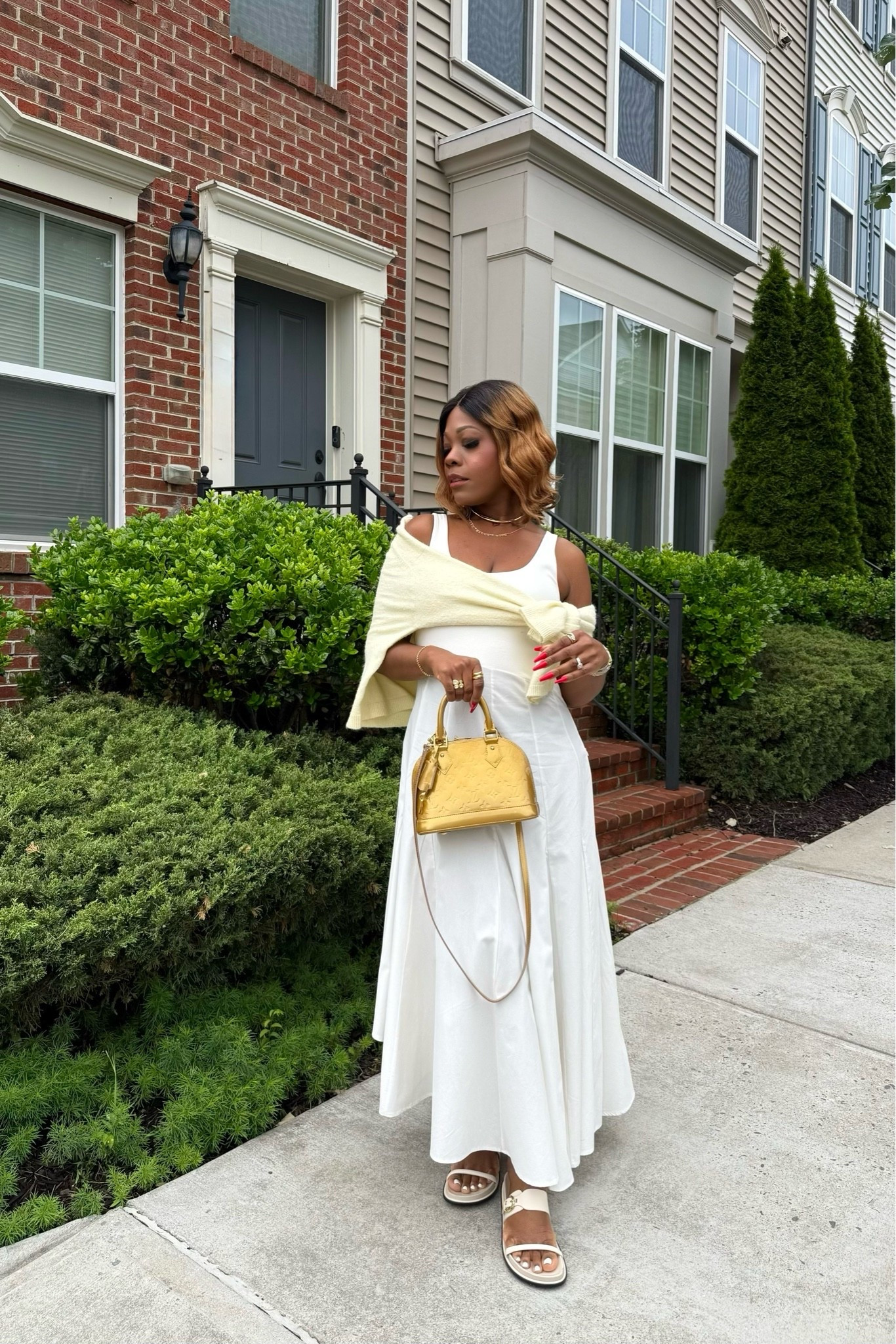 Way I wore to a kids birthday party today.  White maxi dress

#LTKootd #LTKMidsize #LTKmomlife