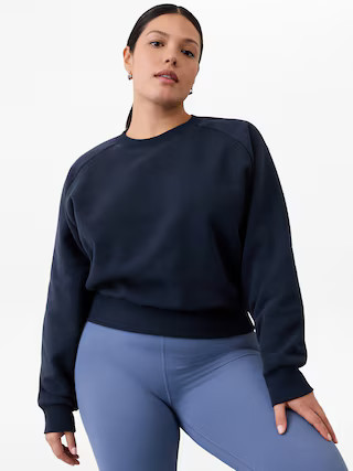 Forever Fleece Relaxed Crew Sweatshirt | Athleta