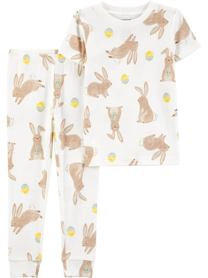 Carter's Child of Mine Toddler Easter Pajama Set, 2-Piece, Sizes 12M-5T | Walmart (US)