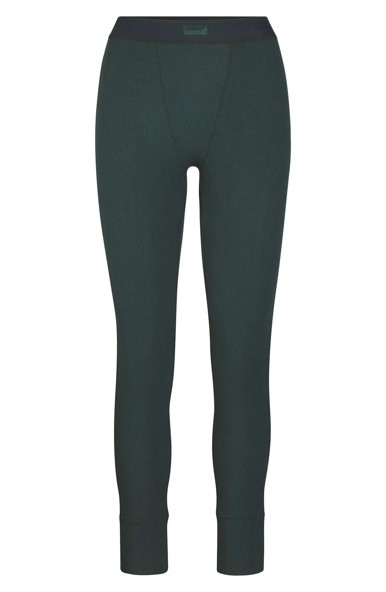 Women's Skims Rib Leggings, Size Small Regular - Green | Nordstrom