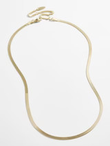 Mini Gia Necklace - 14K Gold Plated Sterling Silver | BaubleBar (US)
