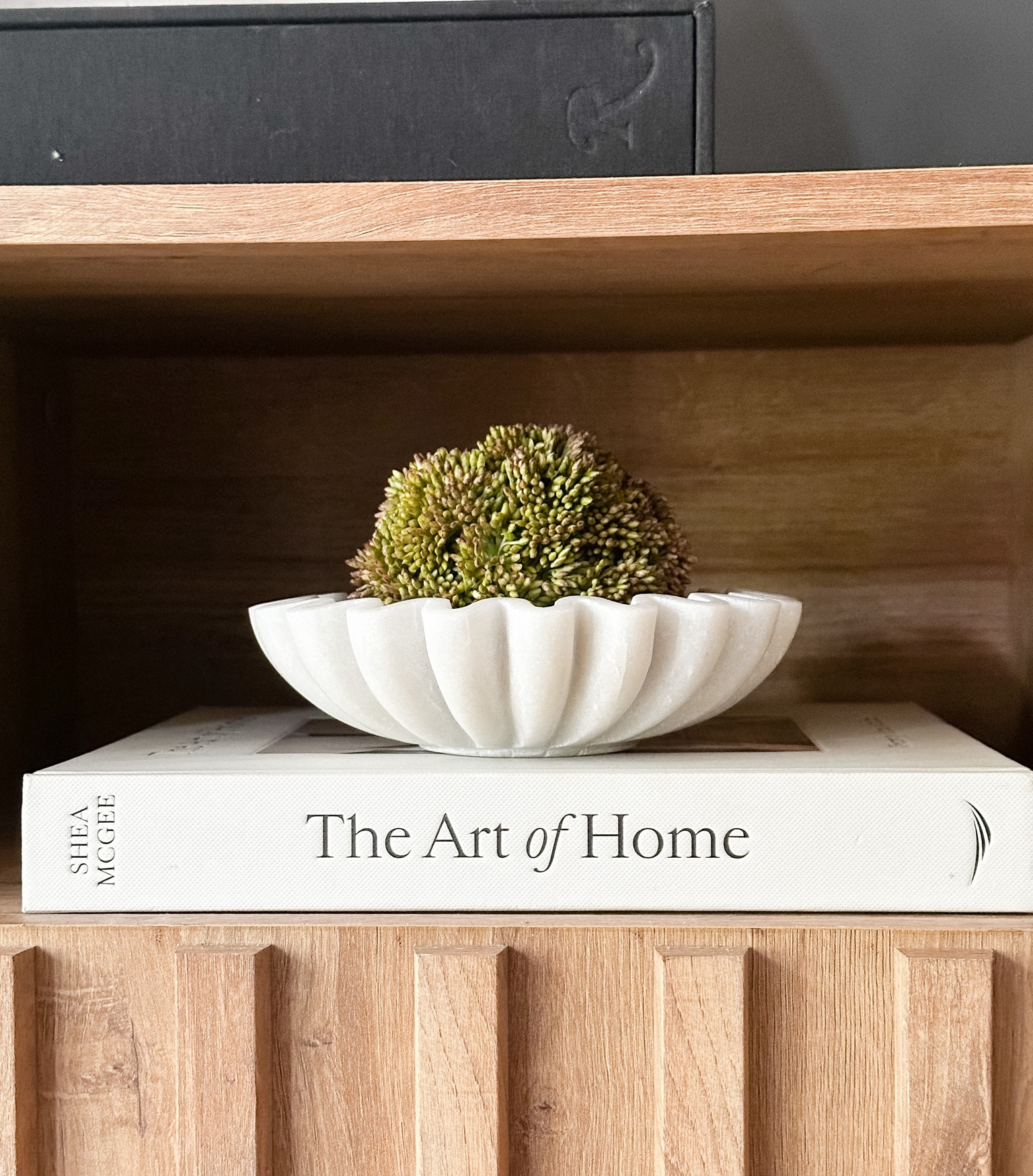 Summer shelf styling with a few of my favorite decor pieces = ruffled bowls, coffee table books and pops of greenery🌿

#LTKSeasonal #LTKFindsUnder50 #LTKHome