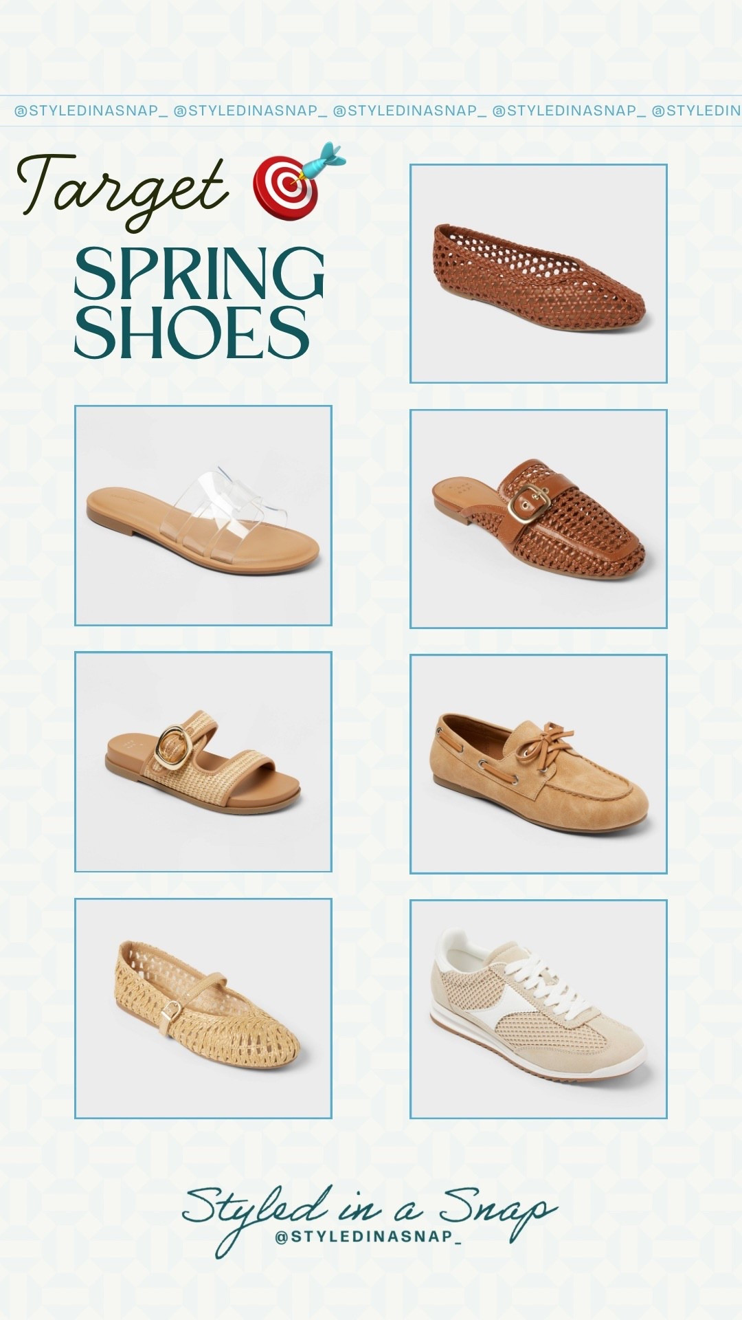 New spring shoe lineup at target! 🎯 

#LTKOver40 #LTKSeasonal