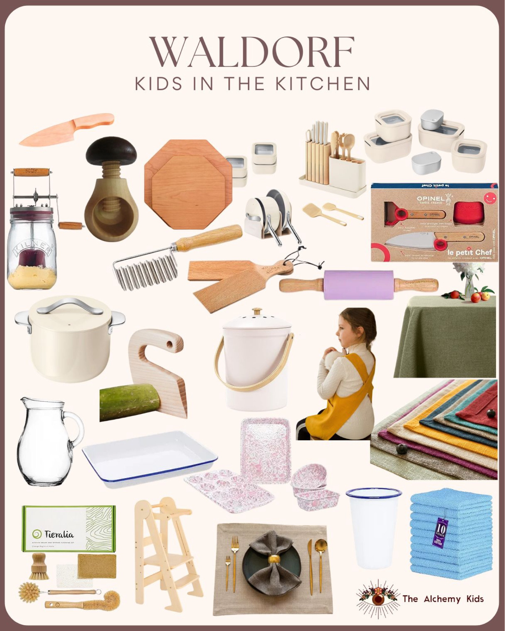 👩‍🍳✨ Little Hands, Big Skills! ✨👦🌿

Cooking isn’t just for adults—kids love getting involved in the kitchen too! 🍞🥕🍳 With the right child-friendly tools and a Waldorf-inspired approach, little chefs can develop essential life skills, boost their confidence, and create beautiful memories. 🌟 Whether it’s kneading dough, chopping soft veggies, or setting a cozy table, hands-on learning helps children connect with food, responsibility, and creativity! 🌾🥣

💡 Benefits of including kids in the kitchen:
✅ Builds independence & self-sufficiency 🏡
✅ Enhances fine motor skills & coordination
✅ Encourages healthy eating habits 🥗
✅ Strengthens family bonds 💕
✅ Teaches patience & problem-solving 🤔

🛠️🍽️ Set up a kid-friendly kitchen with sustainable, natural materials—wooden tools, linen aprons, and child-sized essentials. Let’s bring Waldorf magic into daily life, one meal at a time! 🥄🌍✨

#WaldorfEducation #WaldorfInspired #KidsInTheKitchen #MontessoriKitchen #WaldorfAtHome #PracticalLifeSkills #HandsOnLearning #SustainableLiving #SlowParenting #ChildLedLearning #EcoFriendlyLiving #IntentionalParenting #PlayfulLearning #LifeSkillsForKids #NatureInspired #HeirloomQuality #KitchenPlay #HomeschoolLife #HandmadeToys #TactileLearning #MindfulParenting #CookingWithKids #RealLifeLearning #HolisticEducation #ChildhoodUnplugged #NourishingTraditions

#LTKKids