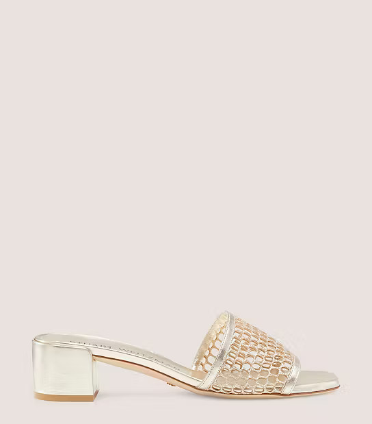 Cayman 35 Block Slide | Stuart Weitzman Outlet