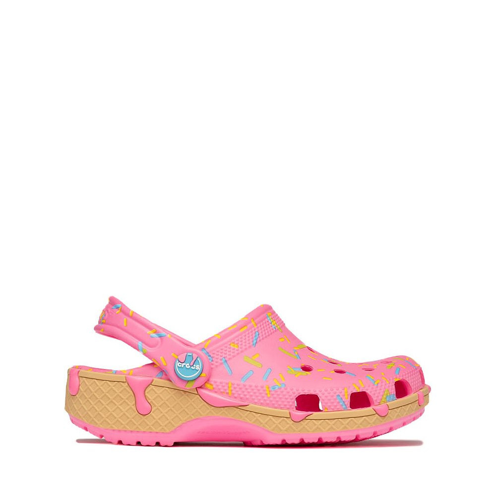 Crocs Classic Melted Ice Cream Clog - Little Kid / Big Kid - Pink Punch | Journeys