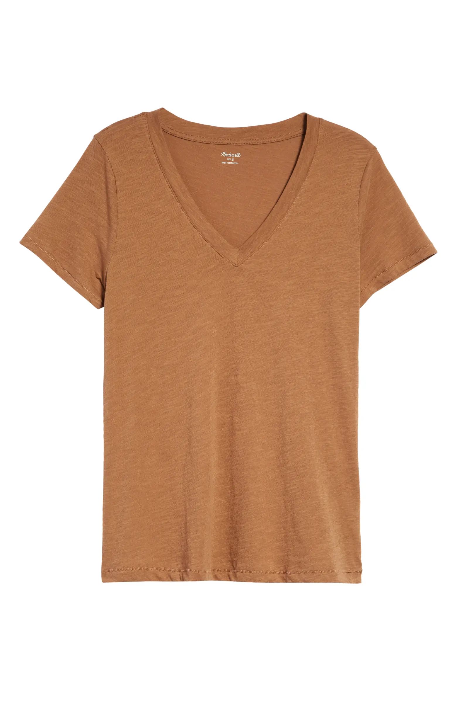 Madewell Whisper Cotton V-Neck T-Shirt | Nordstrom | Nordstrom