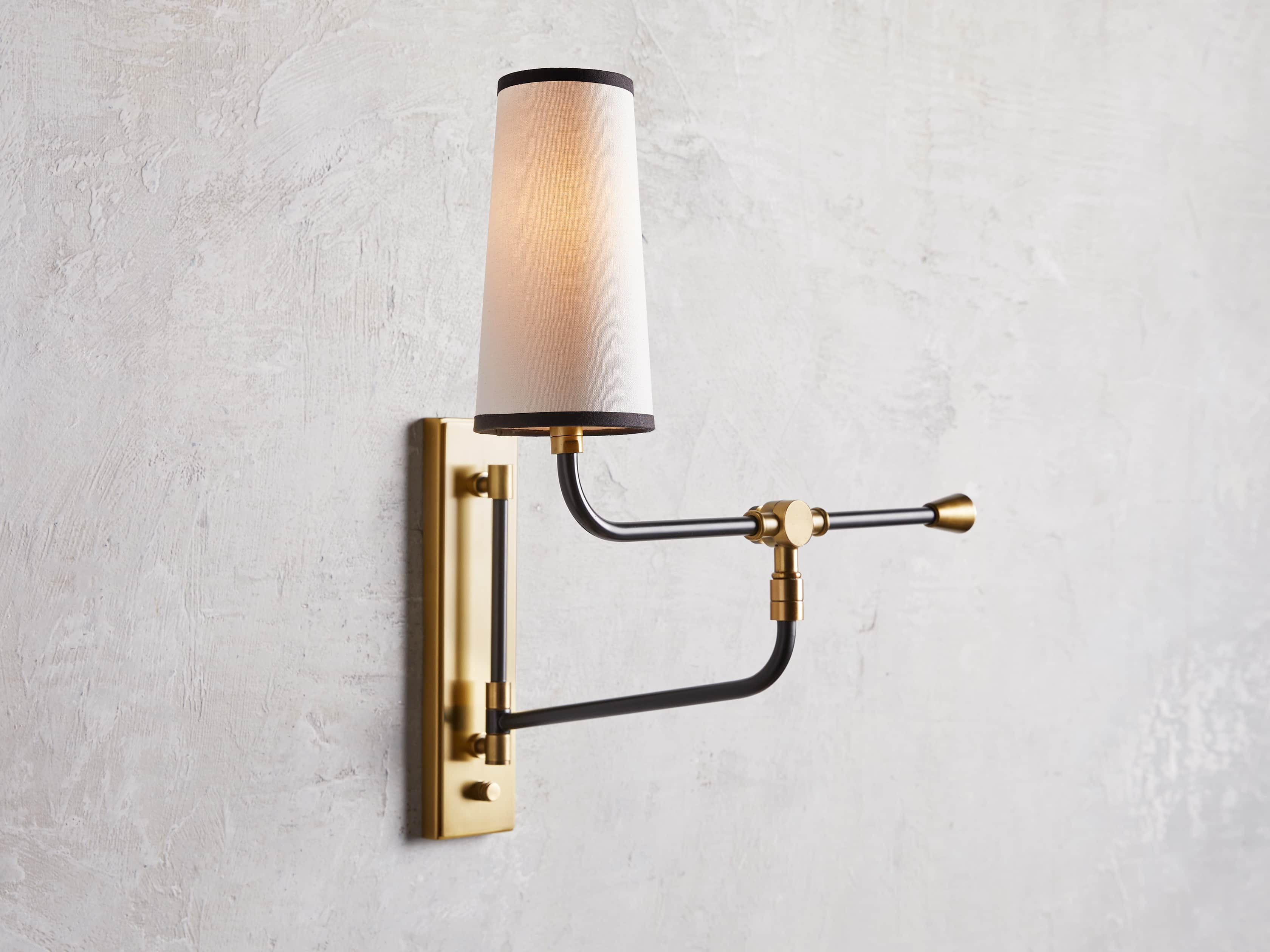 Lennon Swing Arm Sconce | Arhaus