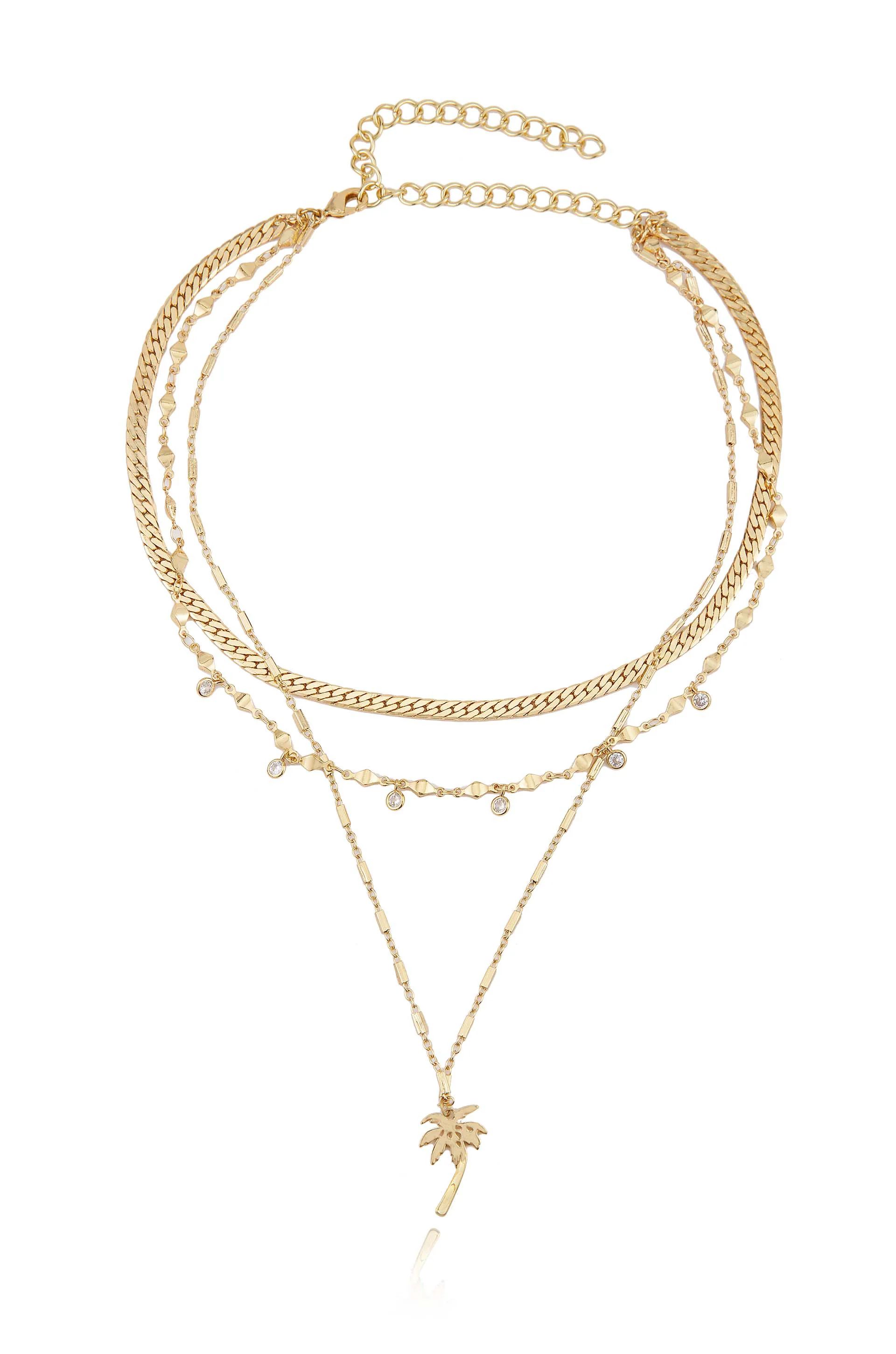West Palm Layered Necklace | Ettika