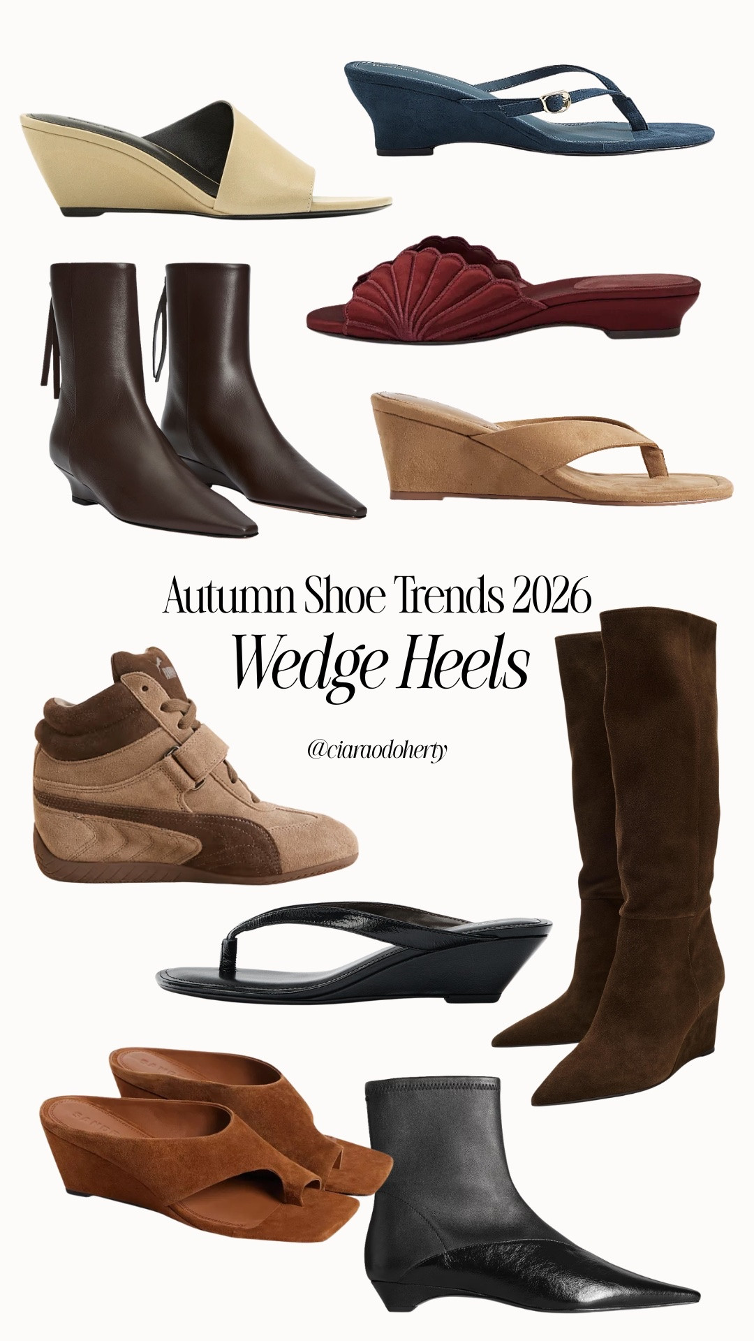 Autumn Shoe Trends 2026: Wedge Heels. Think boots, flip flop sandals, trainers and shoes

#LTKautumn #LTKFashionMonth #LTKshoes