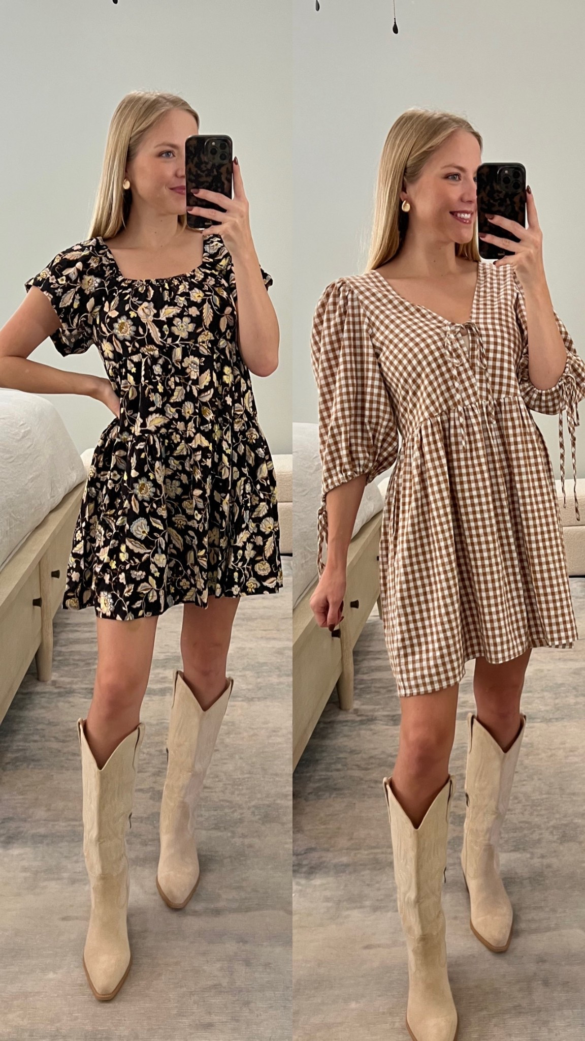 Cute and affordable fall dresses 
Old navy dress 
Amazon fashion 
Family picture outfits 
Fall outfit ideas 
Pumpkin patch outfit 
Fall dress 
Affordable fashion 
OOTD 
Mom outfit 
Amazon boots 
Fall boots 
Cowboy boots 
Winery outfit 


#LTKSaleAlert #LTKStyleTip #LTKSeasonal