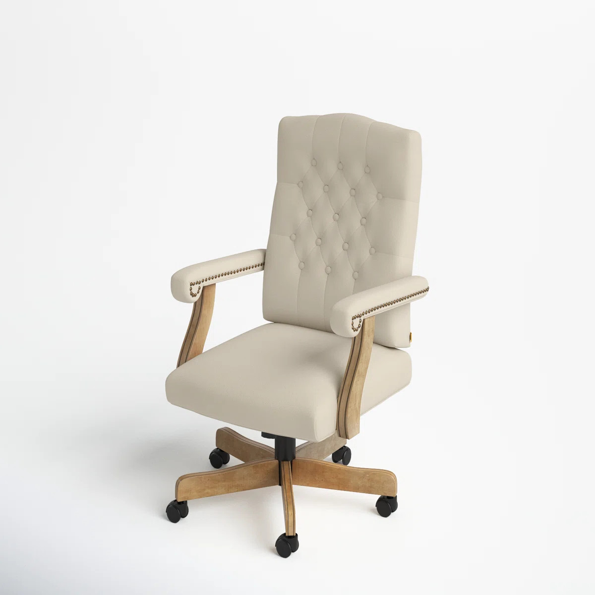 Executive Swivel Office Chair with Arms | Wayfair North America