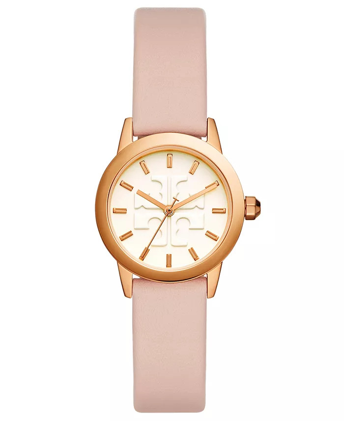 Women's Gigi Blush Pink Leather Strap Watch 28mm | Macys (US)