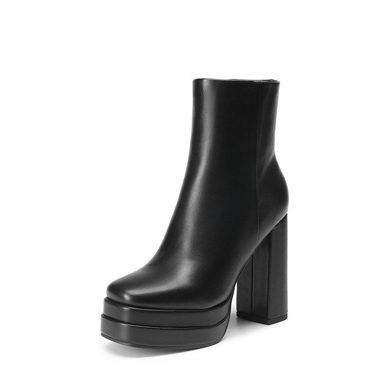 Square Toe Platform Ankle Boots | Dream Pairs