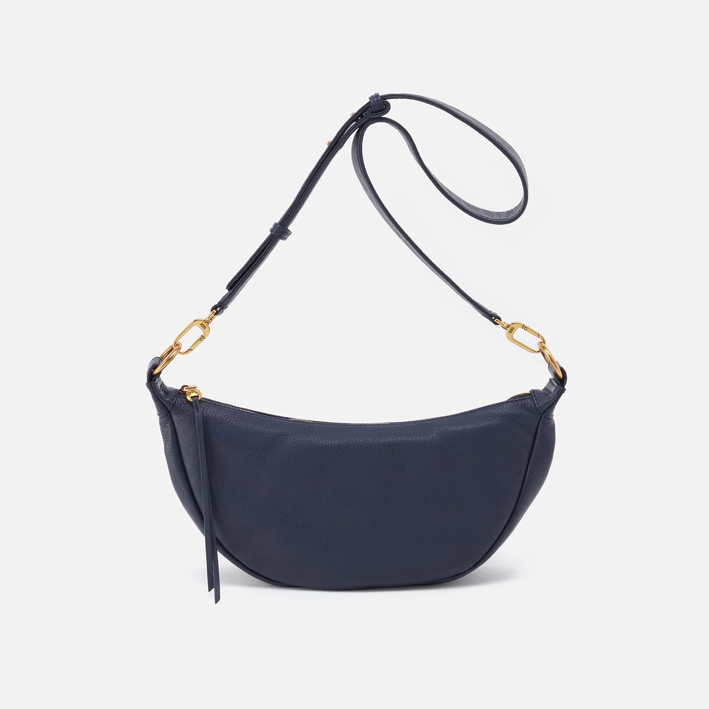 Knox Sling in Pebbled Leather - Sapphire | HOBO Bags