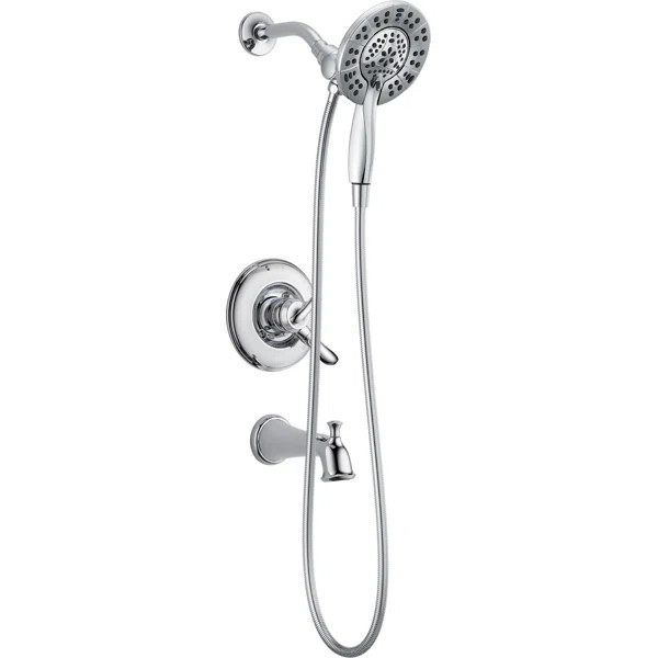 Linden 17 Series Dual-Function Tub Shower Faucet Set, In2ition Shower Handle Trim Kit | Wayfair North America