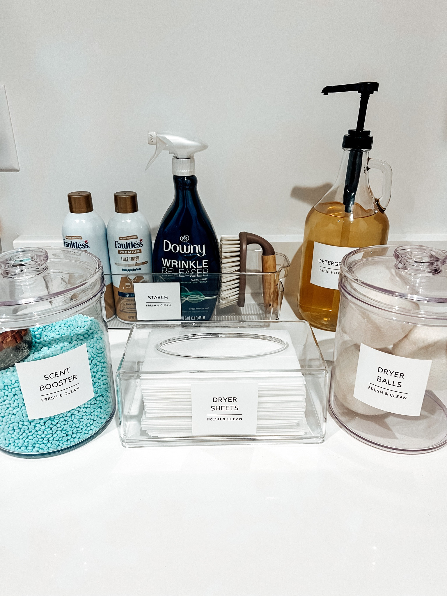 Laundry Room Restock Organization Complete ✔️

Laundry room organizers, laundry room essentials, laundry room acrylics, laundry detergent dispenser, acrylic organization bins jars, home organization must haves, organization labels, 

#LTKhome