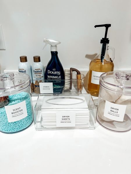 Laundry Room Restock Organization Complete ✔️

Laundry room organizers, laundry room essentials, laundry room acrylics, laundry detergent dispenser, acrylic organization bins jars, home organization must haves, organization labels, 

#LTKhome