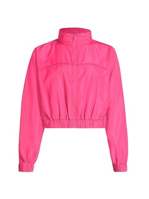 Cropped Windbreaker Jacket | Saks Fifth Avenue