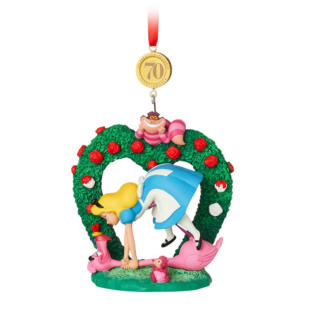 Alice in Wonderland Legacy Sketchbook Ornament – 70th Anniversary – Limited Release | Disney Store