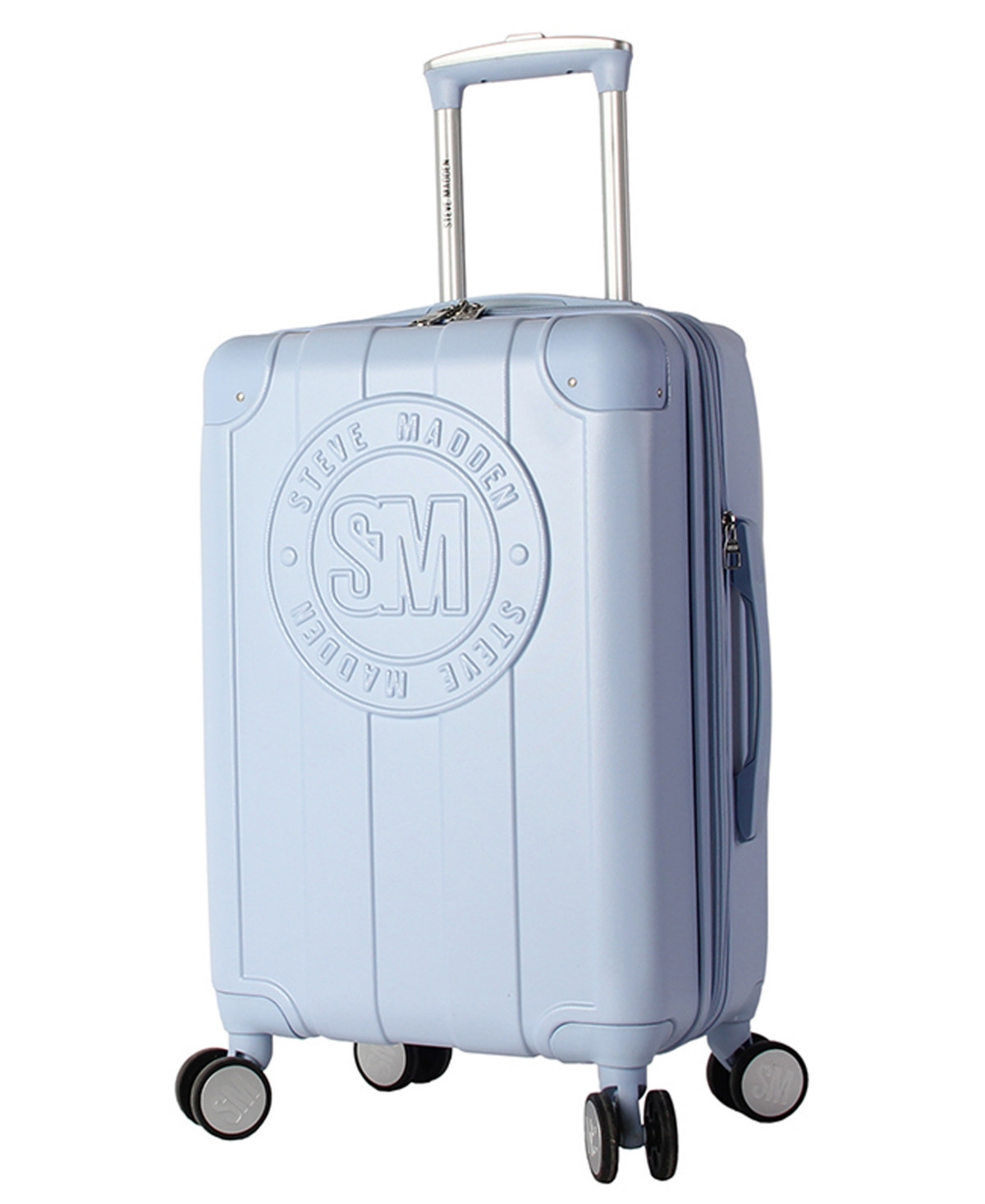 Steve Madden Hardside Small Expandable Spinner - Light Blue | Macy's