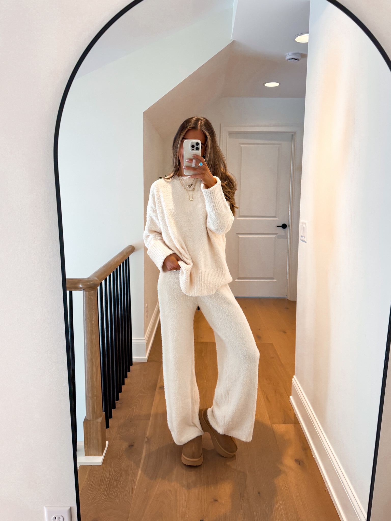 Wearing a size small two piece set - feels like a blanket! 

#LTKGiftGuide #LTKmomlife #LTKFindsUnder50