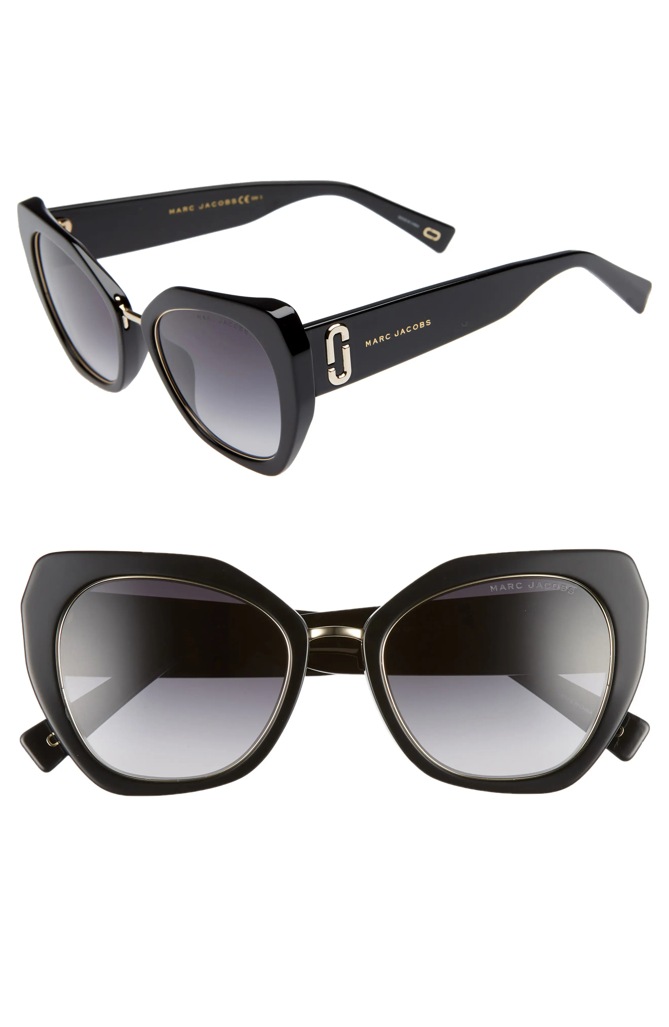 MARC JACOBS 53mm Cat Eye Sunglasses | Nordstrom