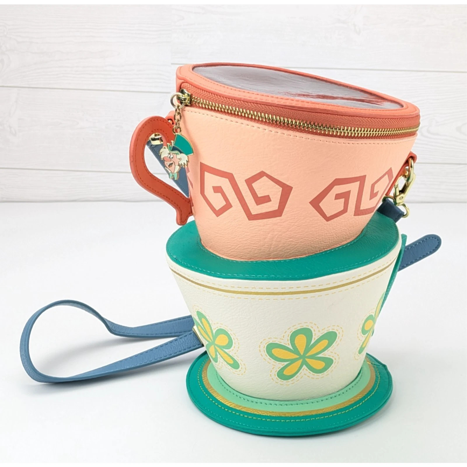 Disney Parks Loungefly Mad Tea Party Alice In Wonderland Tea Cups Bag 2022 | eBay | eBay US