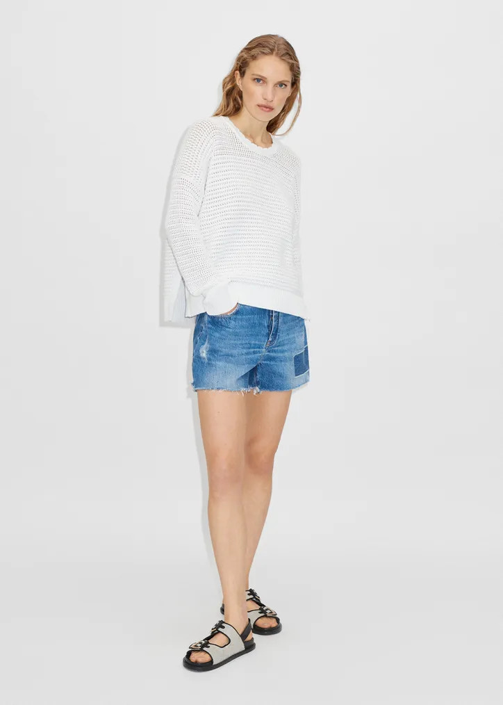 Organic Cotton Oversized Box Jumper | ME + EM