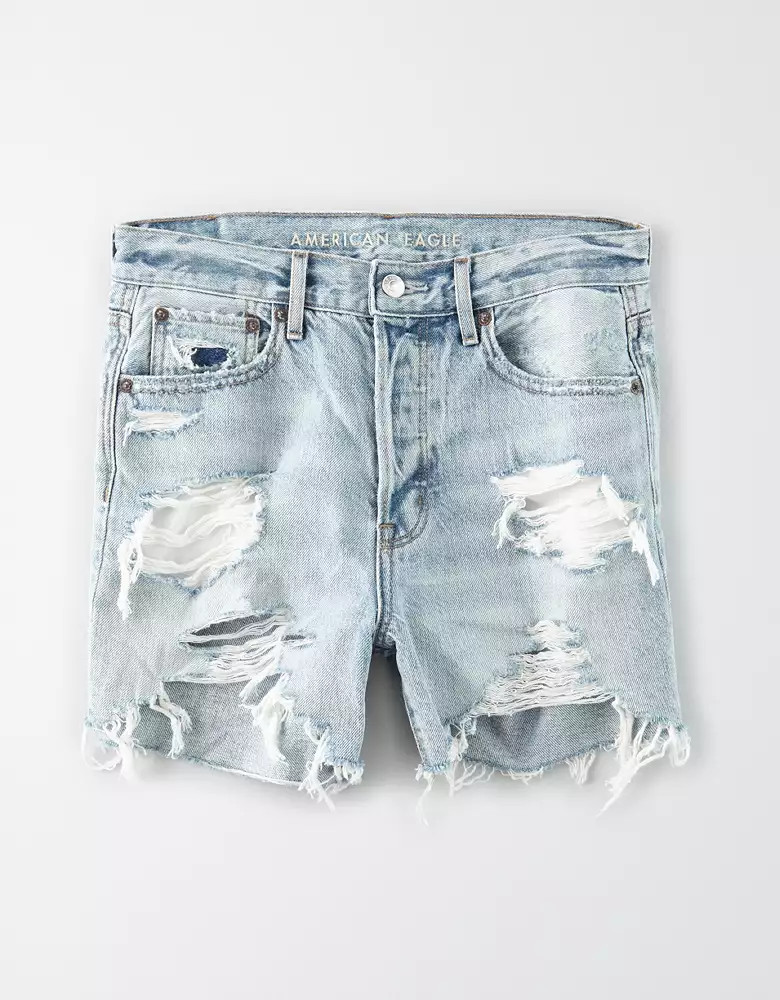 AE 90s Boyfriend Denim Short | American Eagle Outfitters (US & CA)