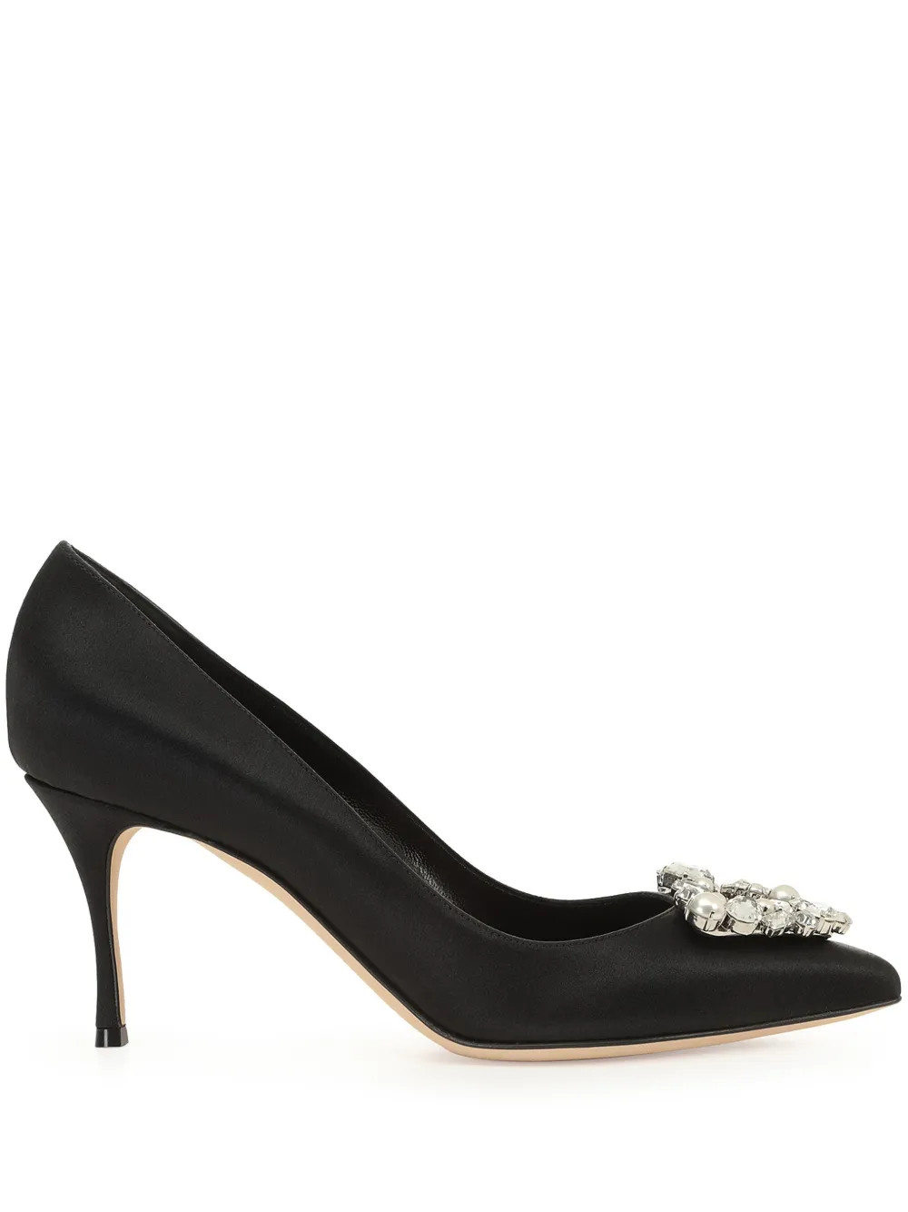 Sergio Rossi 90mm Godiva Pumps  | Black | FARFETCH | Farfetch Global