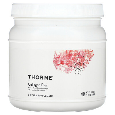 Thorne, Collagen Plus, Passion Berry, 1.09 lb (495 g) | iHerb
