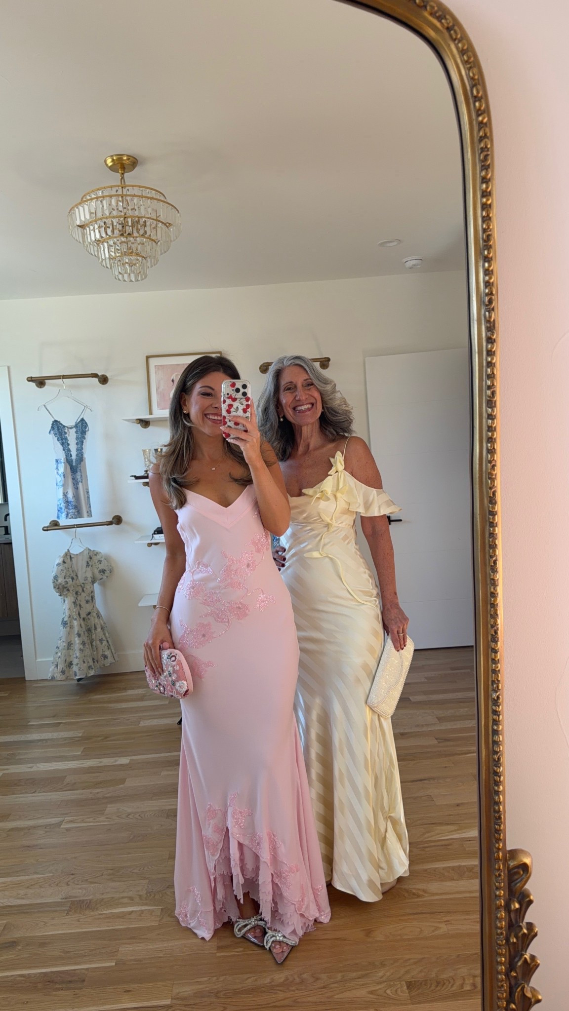 Mom and me spring formal event and wedding guest dresses pink and yellow floral dresses

Electric picks code: emerson20

Wearing my usual small/2
Mom wears medium/6

Wedding guest
Formal event
Spring event
Shower dress
Special occasion
Mother of the bride

#LTKgrwm #LTKSeasonal #LTKWedding
