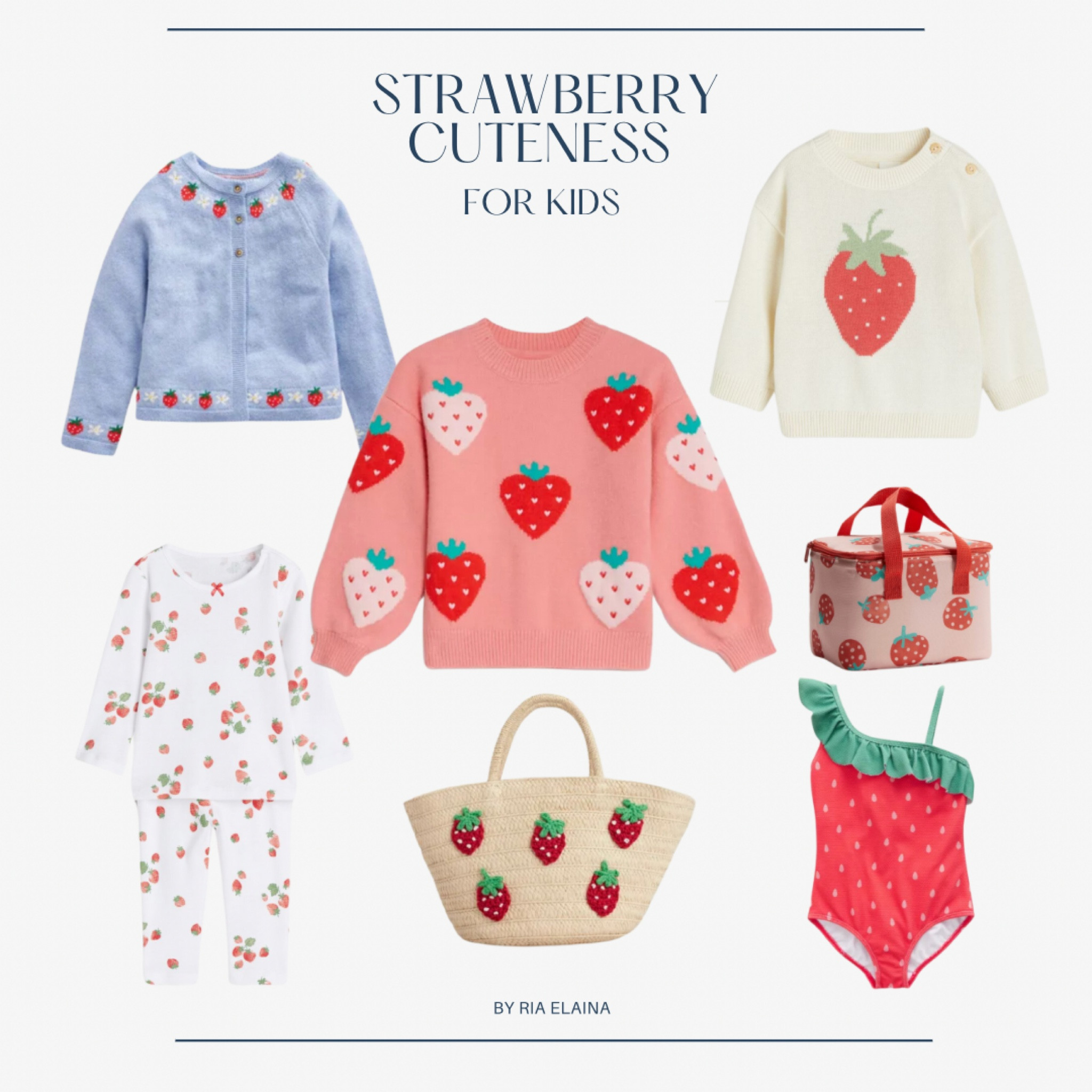 Cute strawberry themed clothes and accessories for girls #strawberryjumper #strawberry #strawberrythemed

#LTKkids #LTKfindsunder50 #LTKstyletip