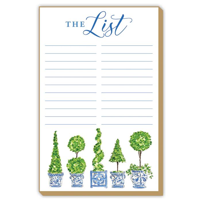 Topiary The List Luxe Large Pad | Rosanne Beck Collections