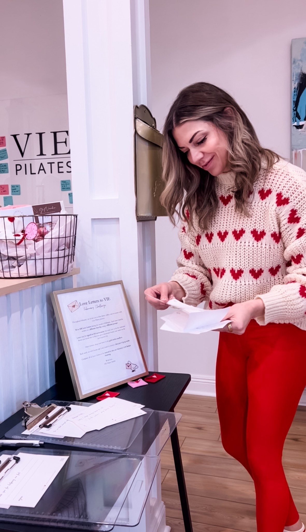 Valentine’s Pilates look 🩷❤️ 

#LTKdayinmylife #LTKootd #LTKActive