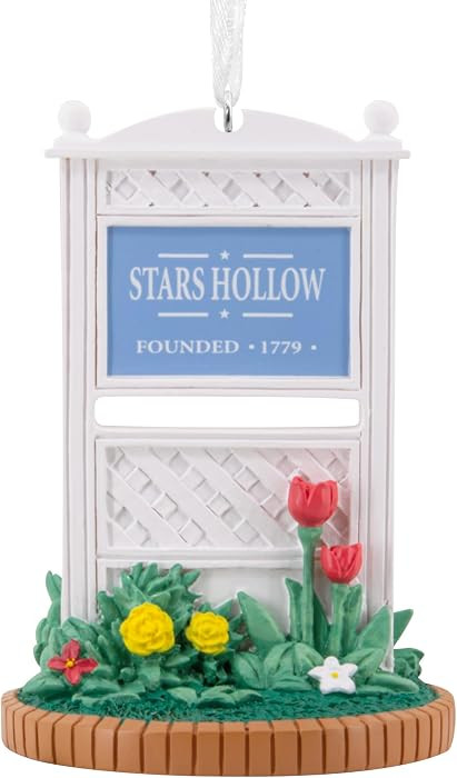 Hallmark Gilmore Girls Christmas Ornament (Stars Hollow Sign) | Amazon (US)
