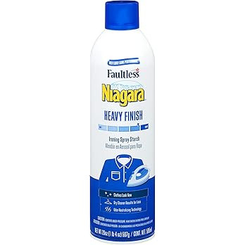 Niagara Niagara Spray Starch Plus, Heavy, 20 Oz | Amazon (US)