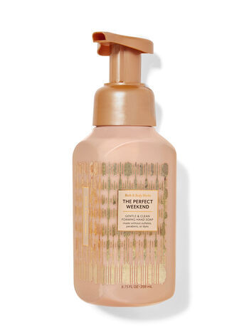 The Perfect Weekend


Gentle & Clean Foaming Hand Soap | Bath & Body Works