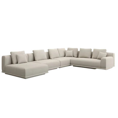 Eden Sectional Sofa Beige | Wayfair North America