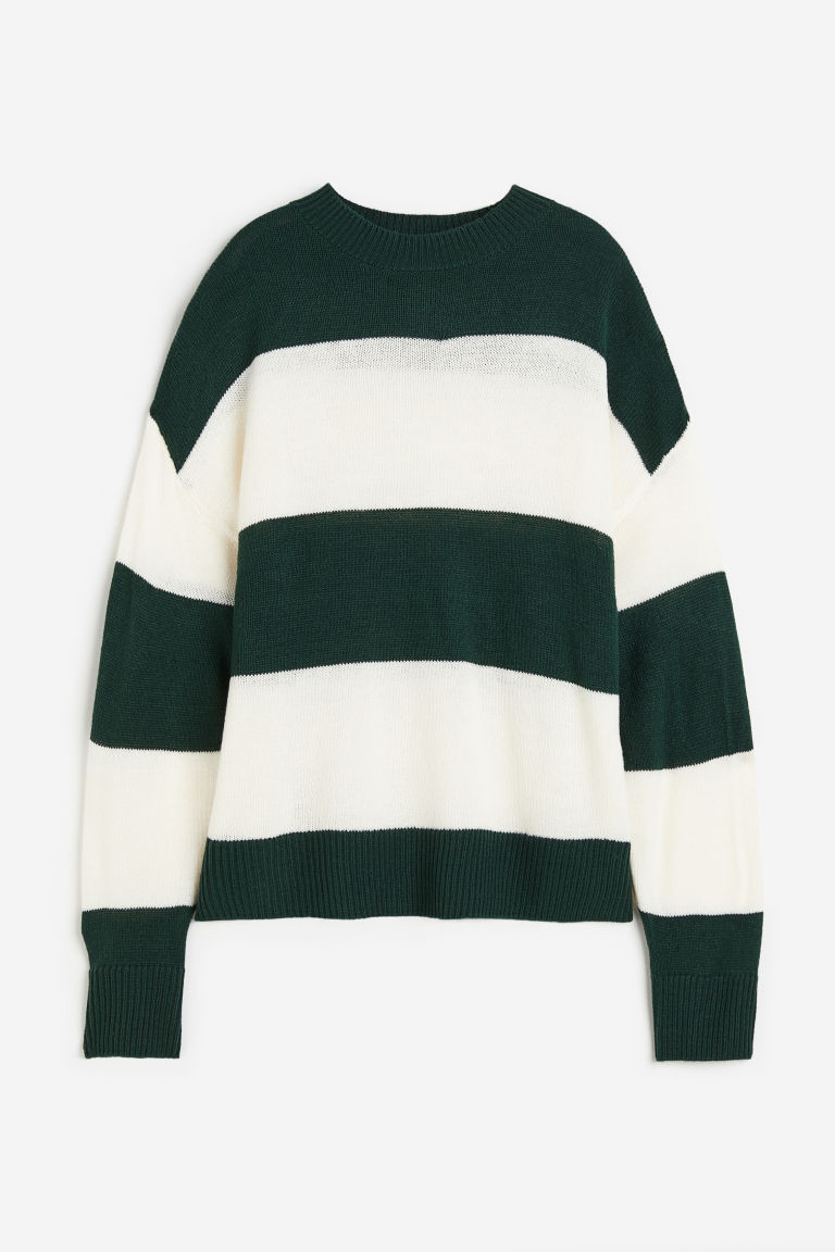 H & M - Jacquard-knit Sweater - White | H&M (US + CA)