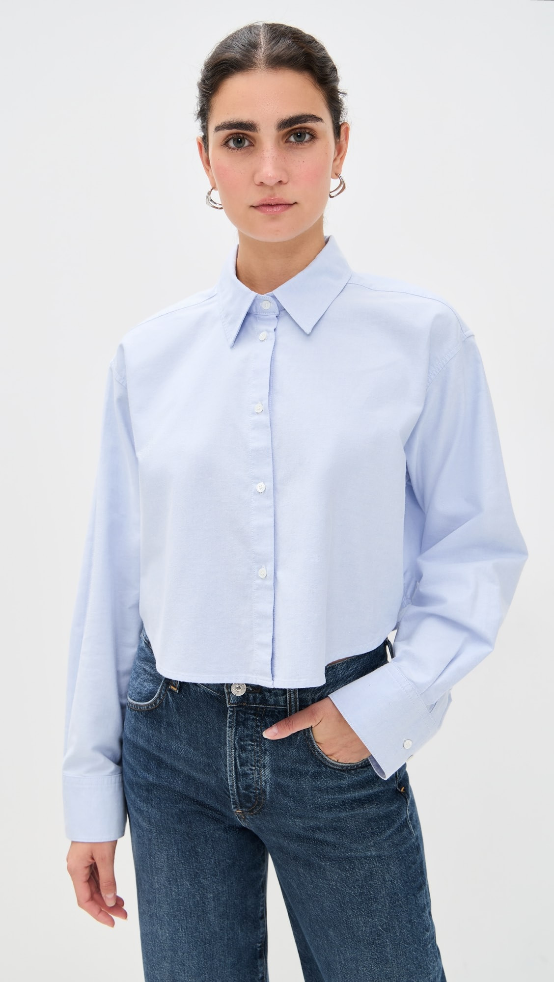 Ana Cropped Shirt | Shopbop