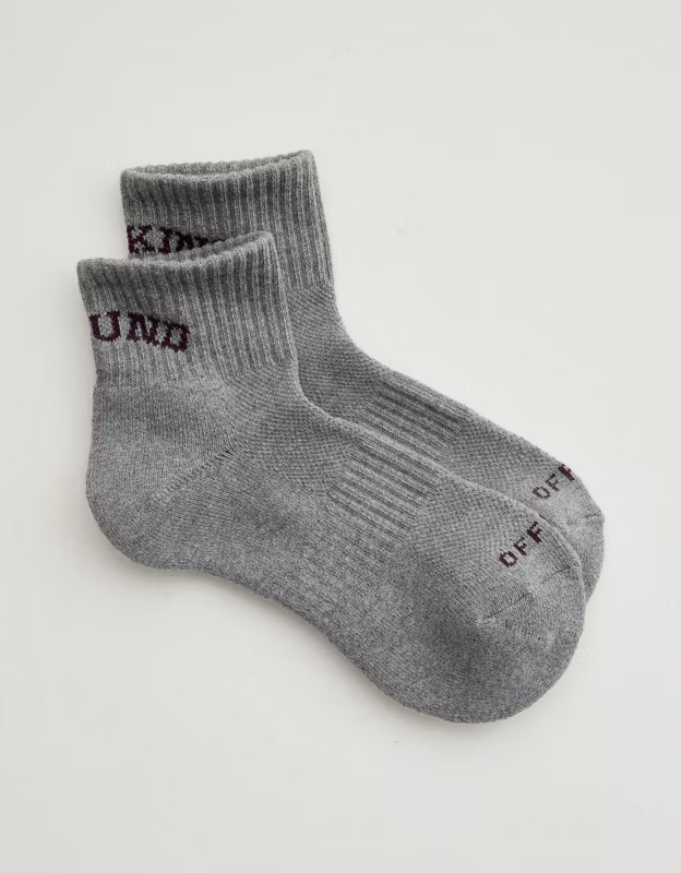 OFFLINE By Aerie Mesh Short Crew Sock | Aerie