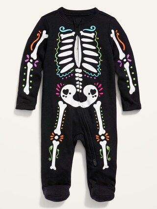 Unisex 2-Way-Zip Matching Halloween Sleep & Play Footed One-Piece for Baby | Old Navy (US)