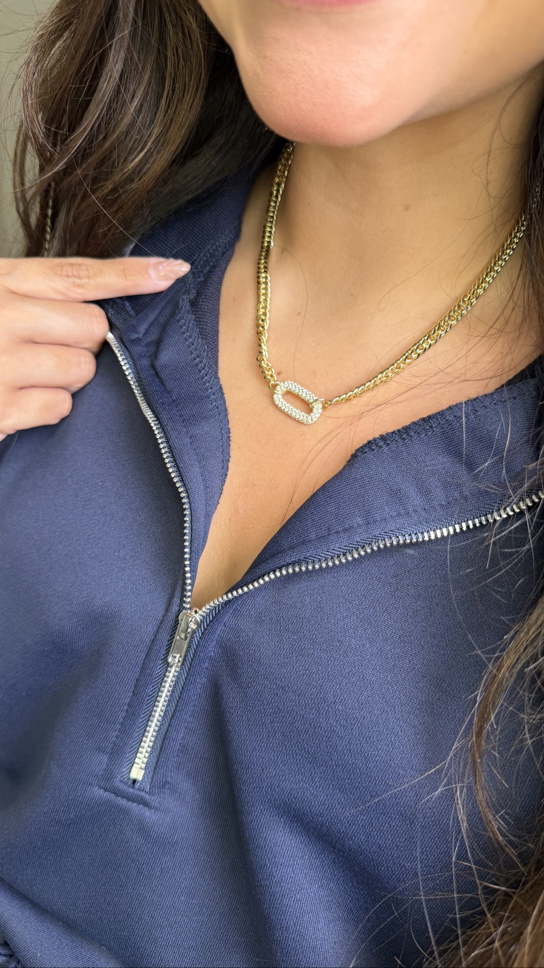 gold cuban chain necklace   thick chunky gold necklace   cz oval pendant necklace   versatile everyday jewelry   easy dress up or down   14k gold plated chain   hypoallergenic statement piece   affordable luxury necklace   layered gold chain look   summer fashion accessory   casual chic jewelry   trending gold necklace

#LTKootd #LTKgrwm #LTKmomlife