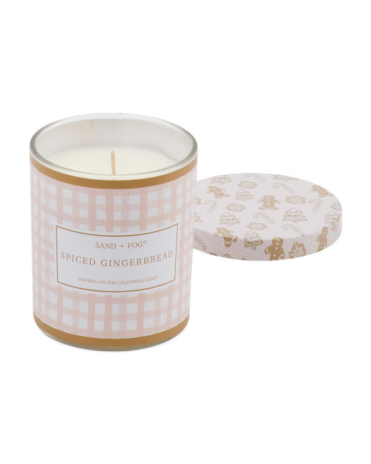 11.5oz Spiced Gingerbread With Metal Lid Candle | TJ Maxx
