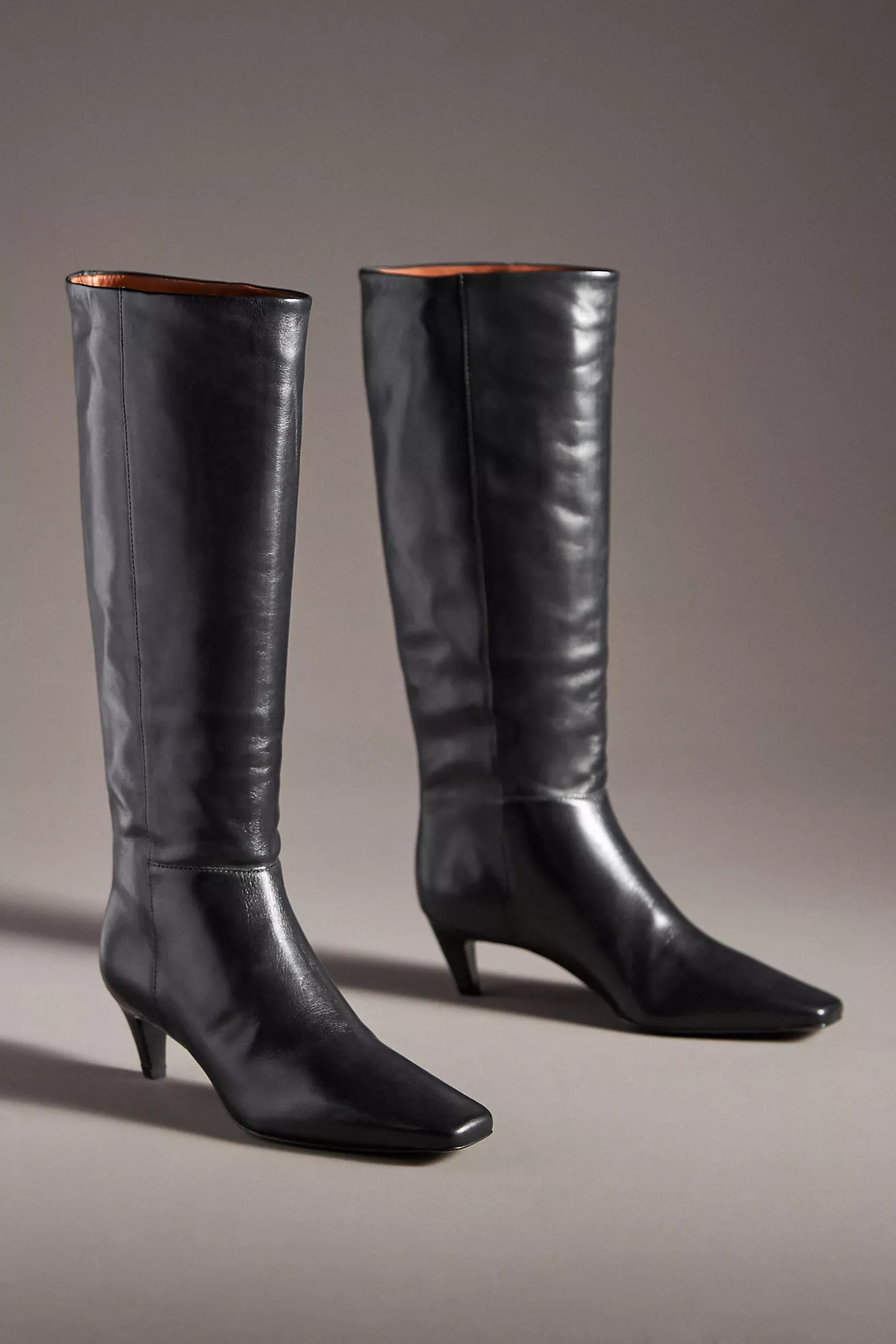Reformation Remy Kitten-Heel Knee Boots | Anthropologie (US)