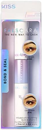 KISS Falscara DIY Eyelash Extension Bond & Seal Infused with Biotin & Vitamin E – Strong Gentle... | Amazon (US)