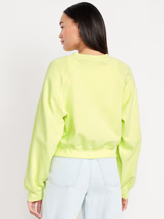 SoComfy Oversized Button-Front Sweatshirt | Old Navy (US)