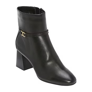 Liz Claiborne Womens Mercer Booties Block Heel | JCPenney